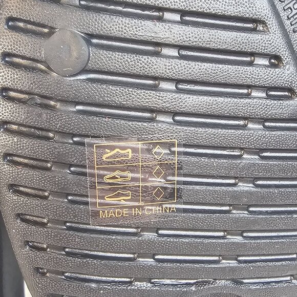 Pretty Little Things Womens 5/38 Black Cut Out Rubber Ribbed‎ Sole Slide Shoes - Picture 12 of 14